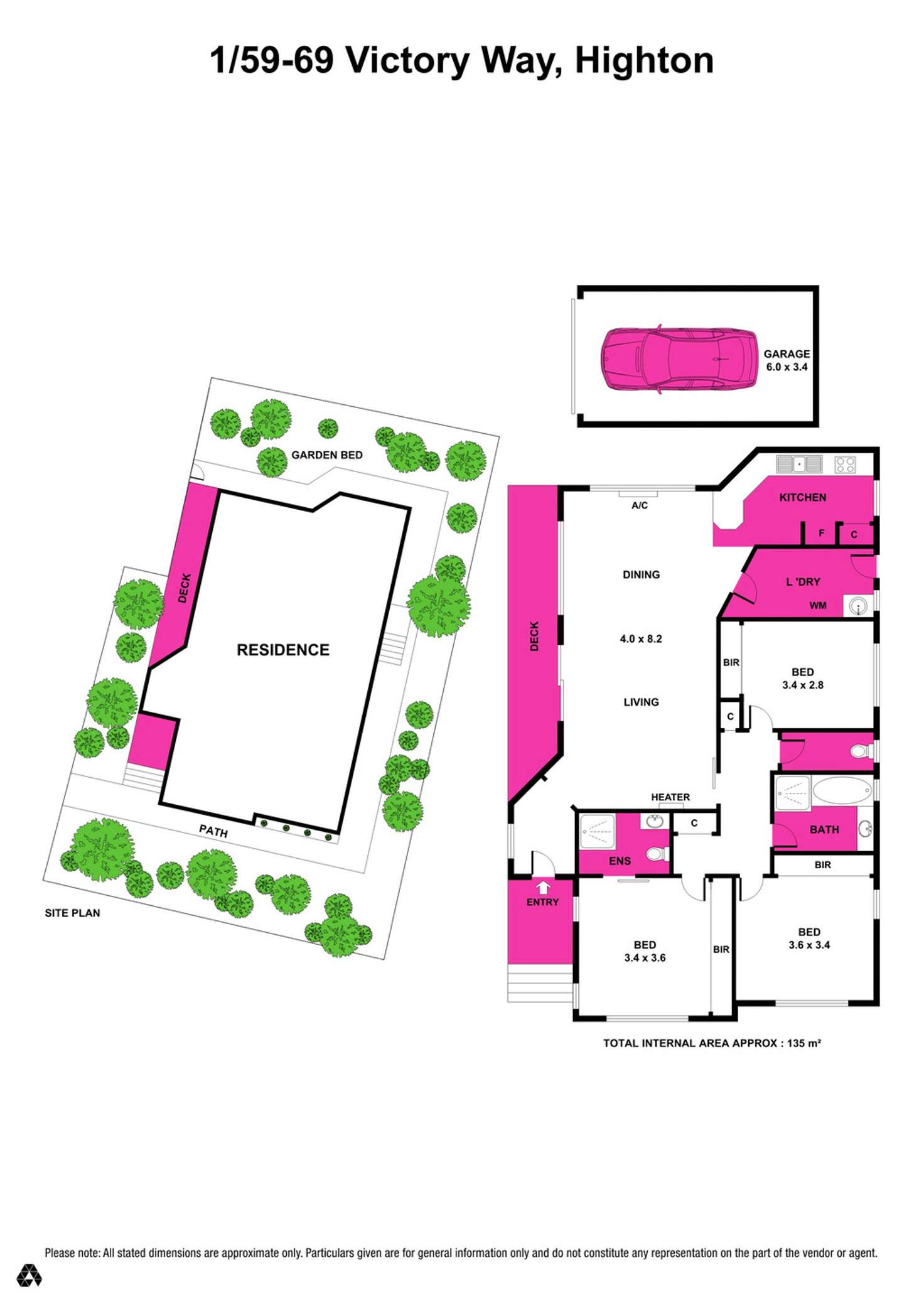 Floorplan of Homely house listing, 1/59-69 Victory Way, Highton VIC 3216