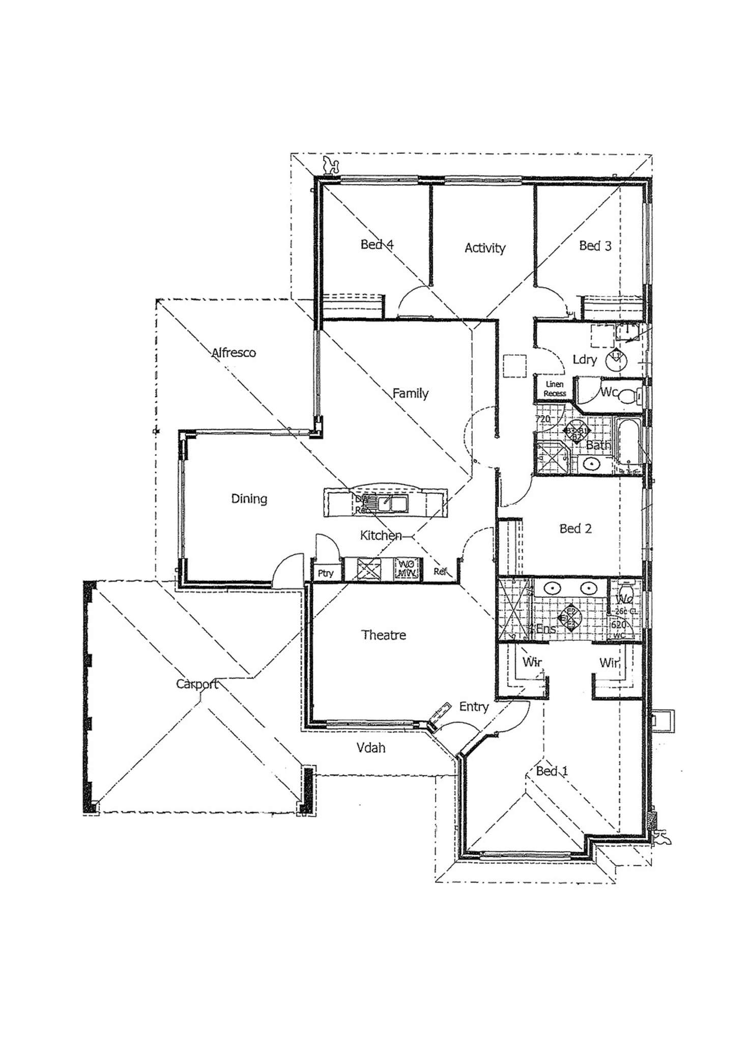 Floorplan of Homely house listing, 22 Ostling Avenue, Bertram WA 6167