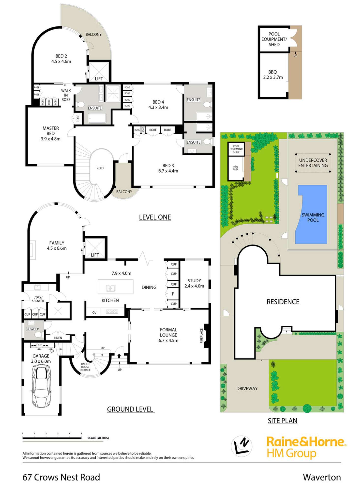 Floorplan of Homely house listing, 67 Crows Nest Road, Waverton NSW 2060