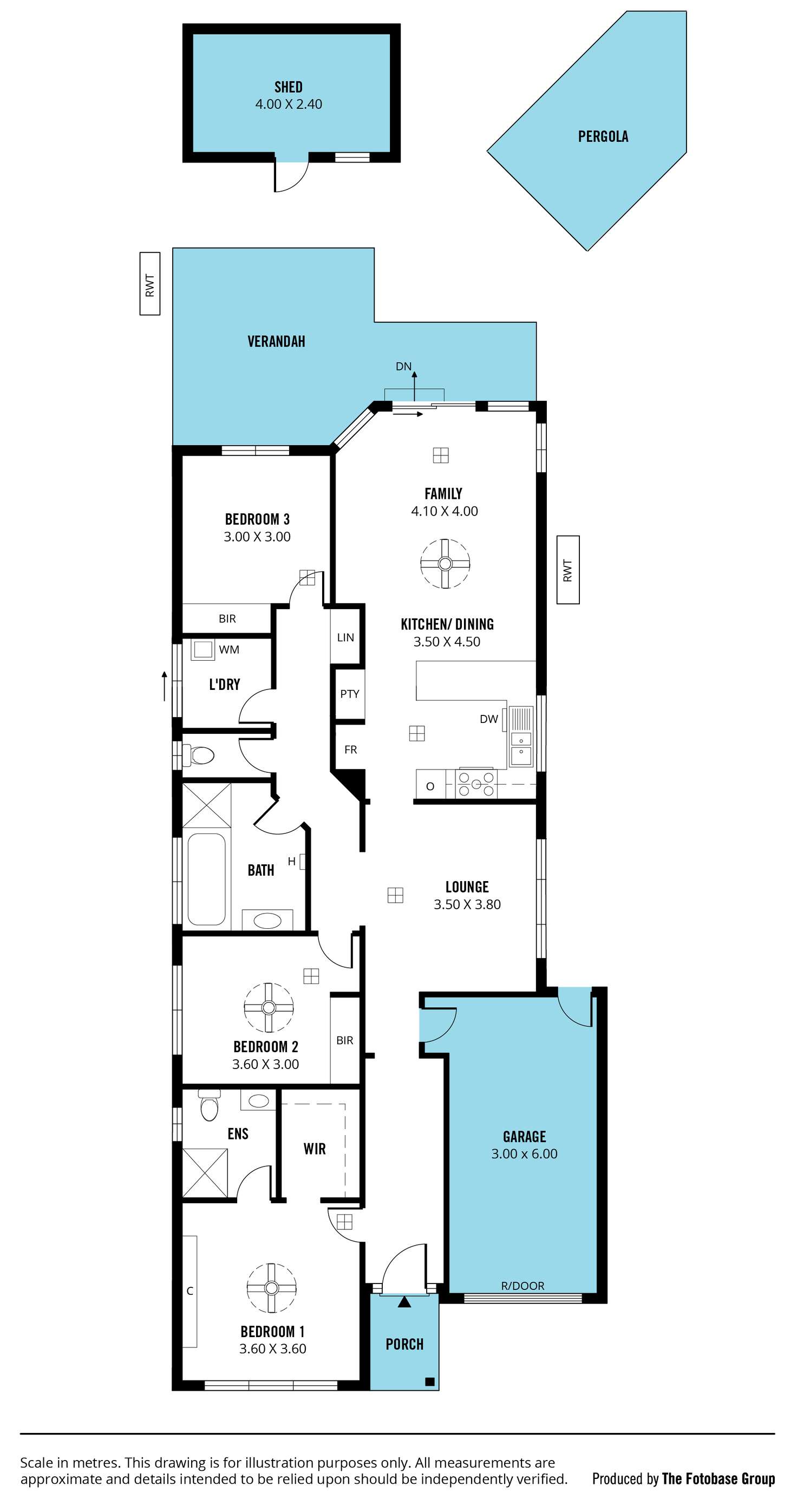 Floorplan of Homely house listing, 4a MacArthur Avenue, Hove SA 5048