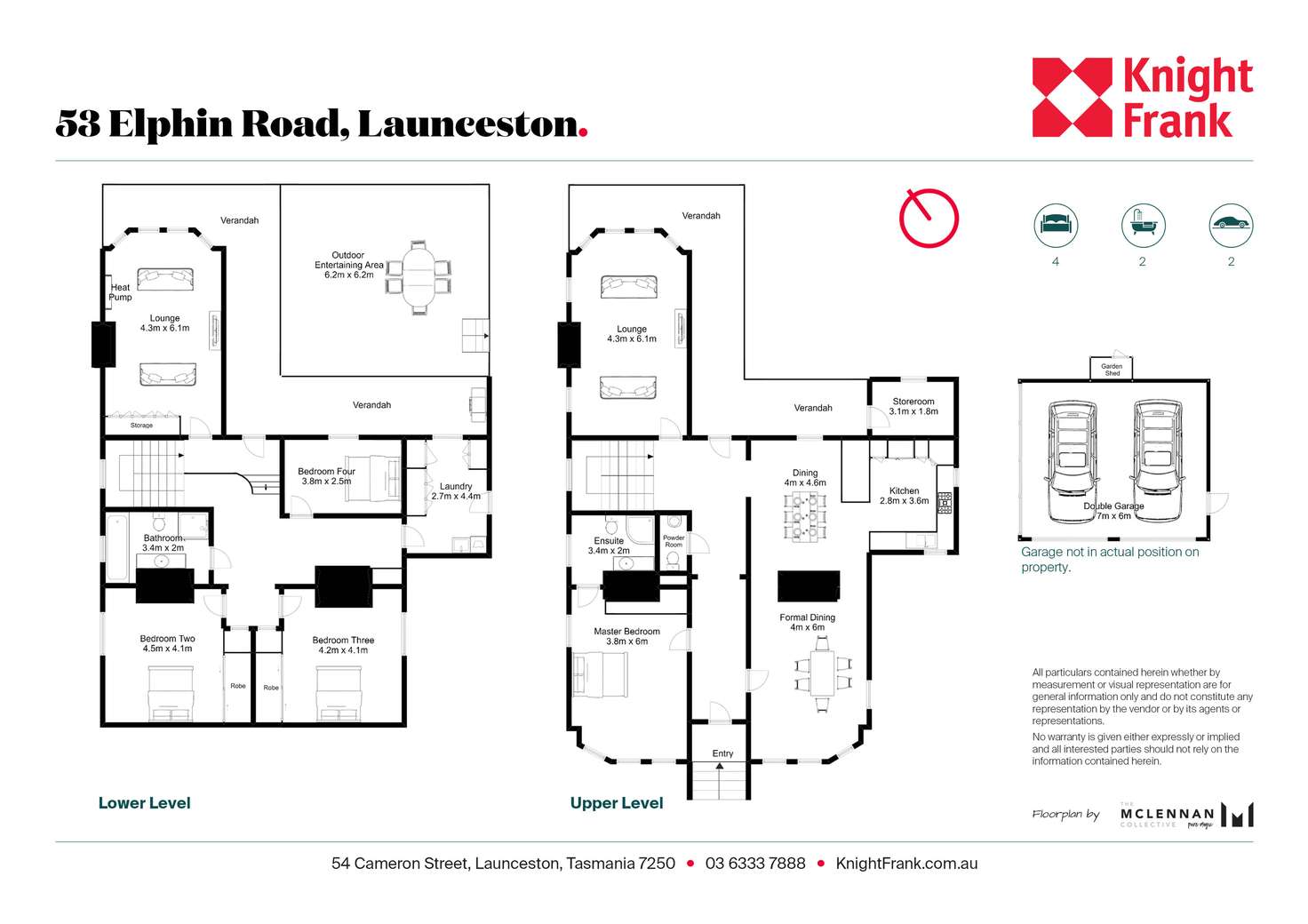 Floorplan of Homely house listing, 53 Elphin Road, Launceston TAS 7250