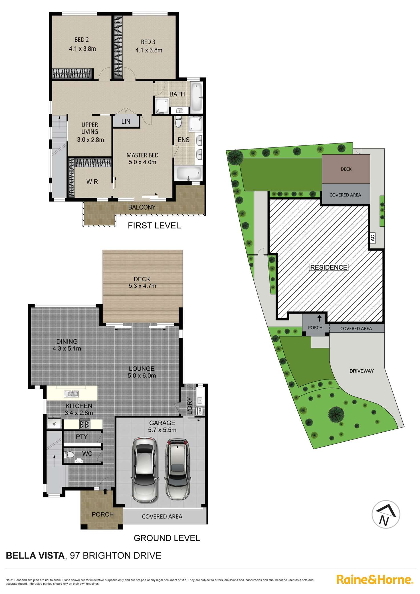 Floorplan of Homely house listing, 97 Brighton Drive, Bella Vista NSW 2153