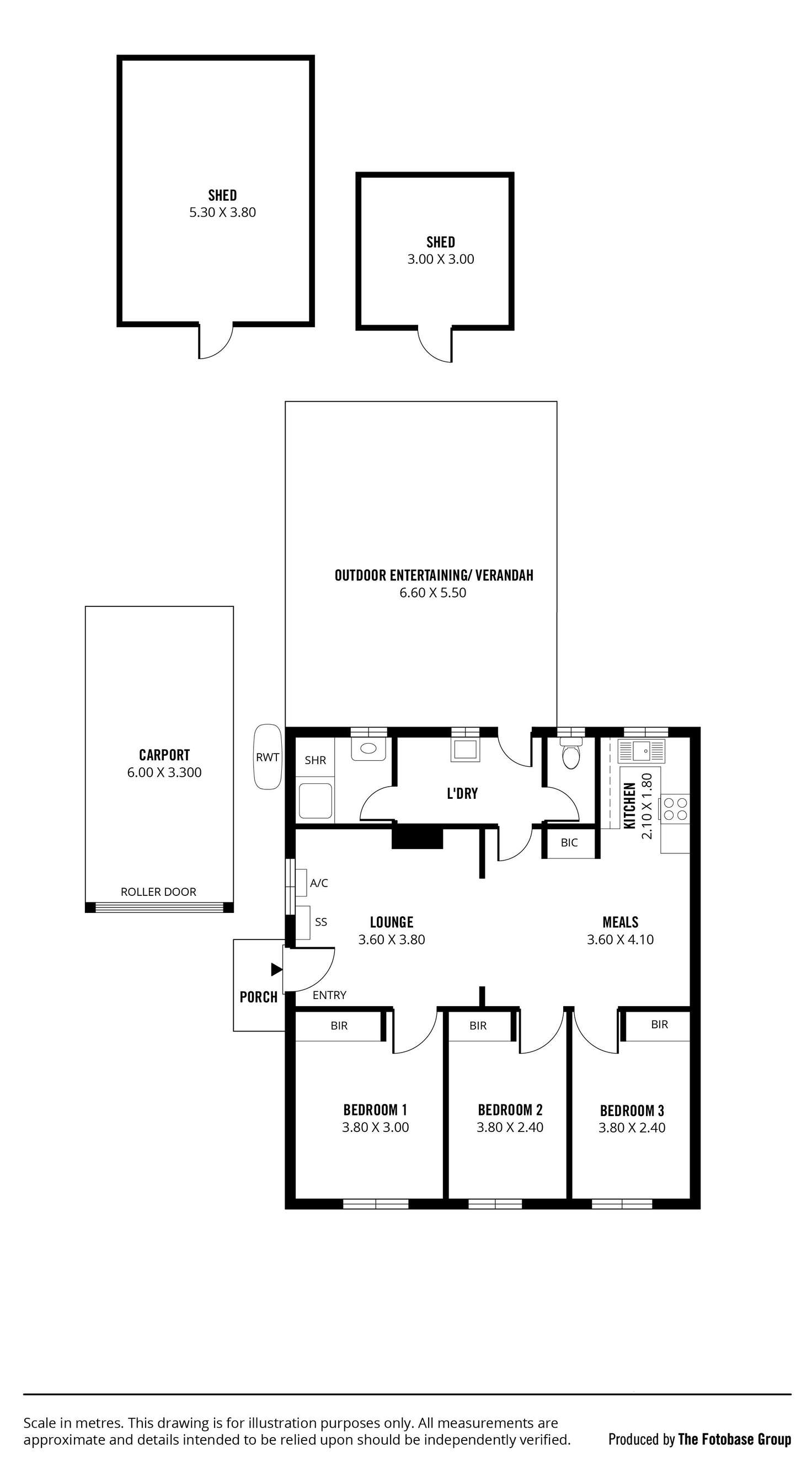Floorplan of Homely house listing, 11 Farnham Ave, Salisbury North SA 5108