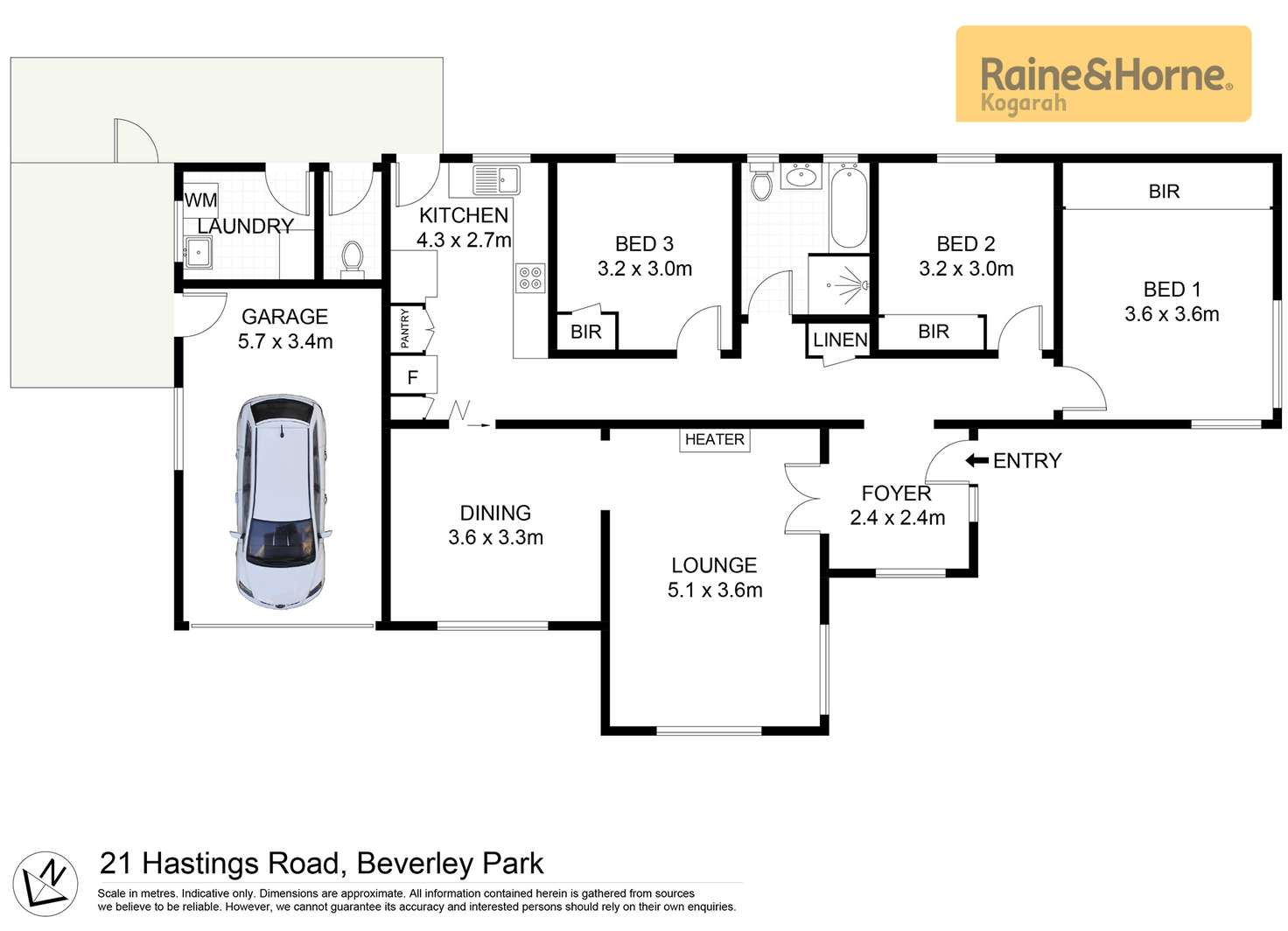 Floorplan of Homely house listing, 21 Hastings Road, Beverley Park NSW 2217
