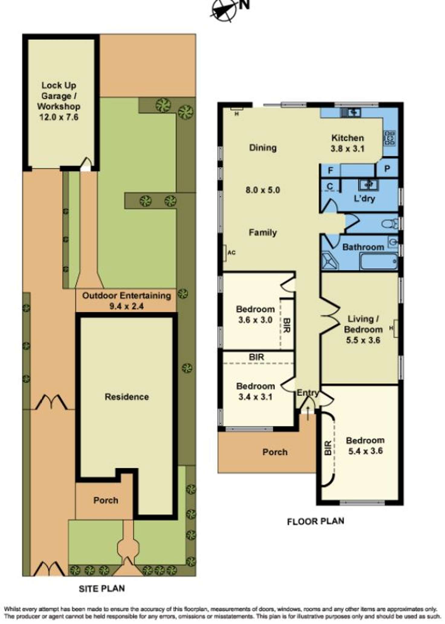 Floorplan of Homely townhouse listing, 33 Oxford Street, Newport VIC 3015