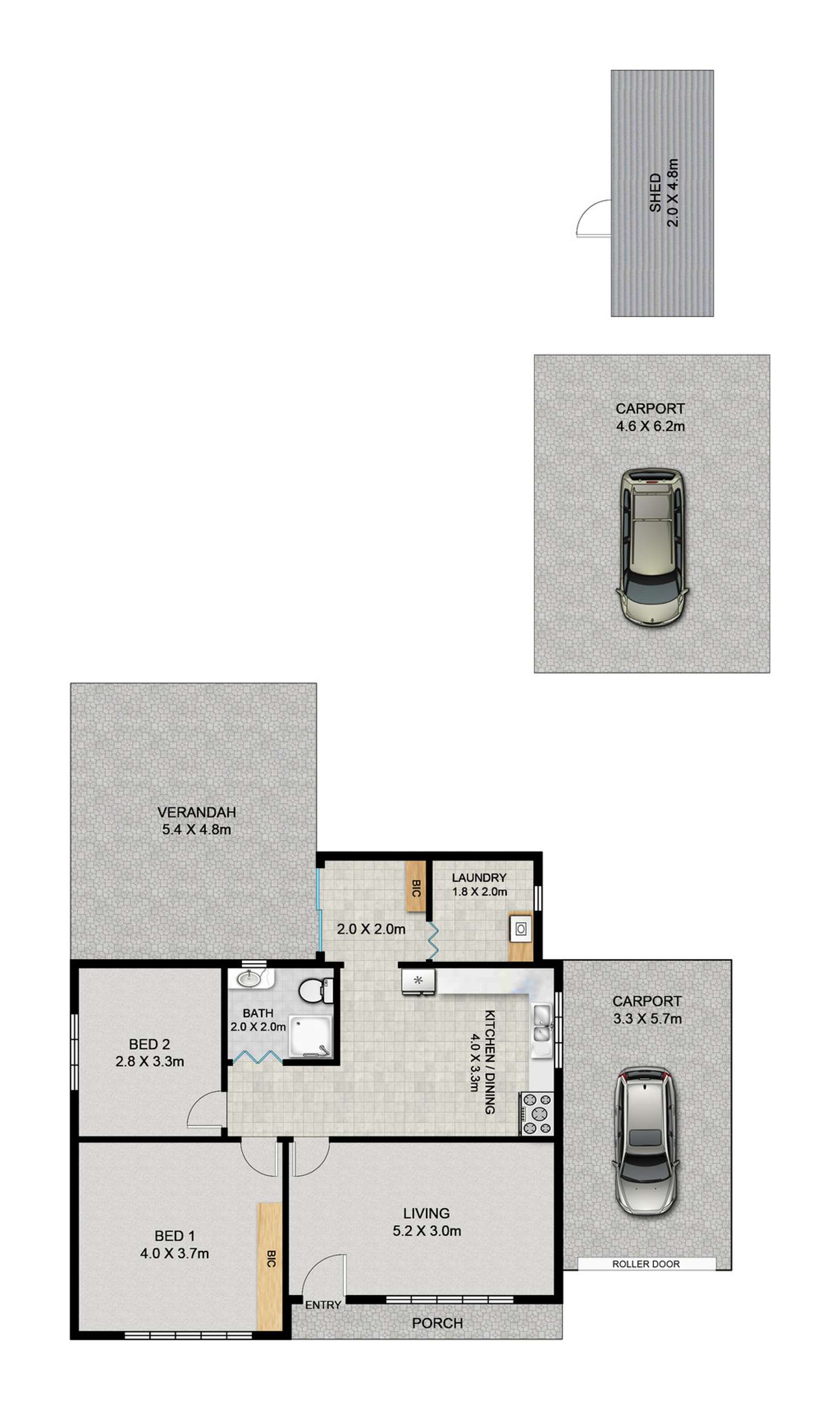 Floorplan of Homely house listing, 143 Raglan Ave, South Plympton SA 5038