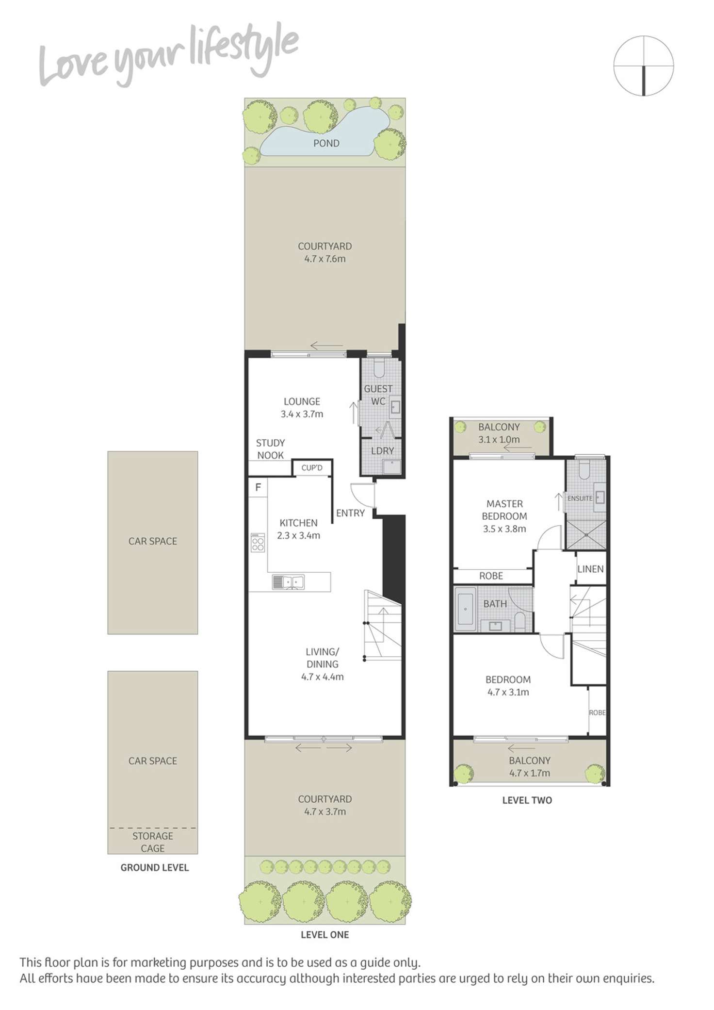 Floorplan of Homely apartment listing, 6/1-3 Elizabeth Avenue, Mascot NSW 2020