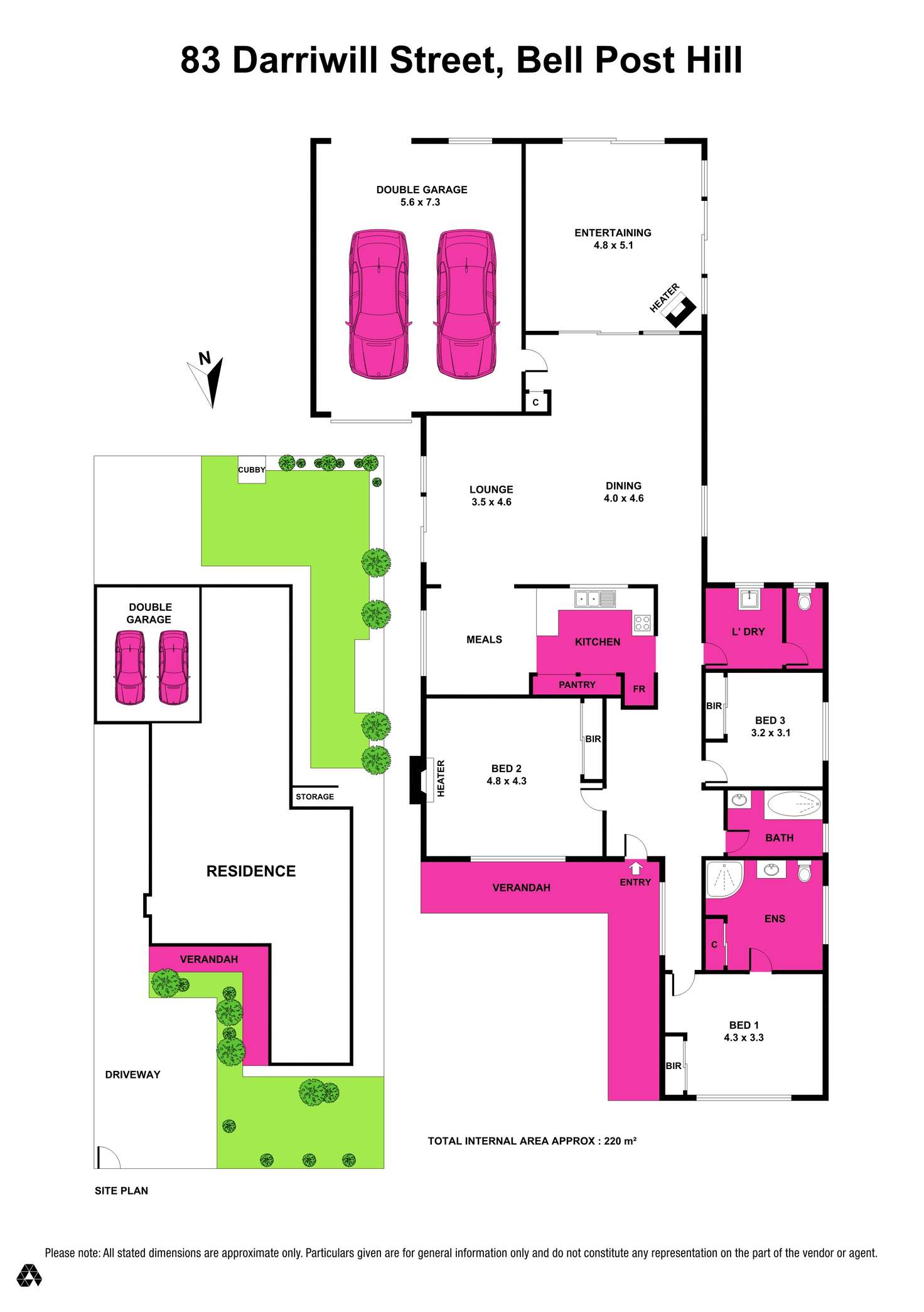 Floorplan of Homely house listing, 83 Darriwill Street, Bell Post Hill VIC 3215