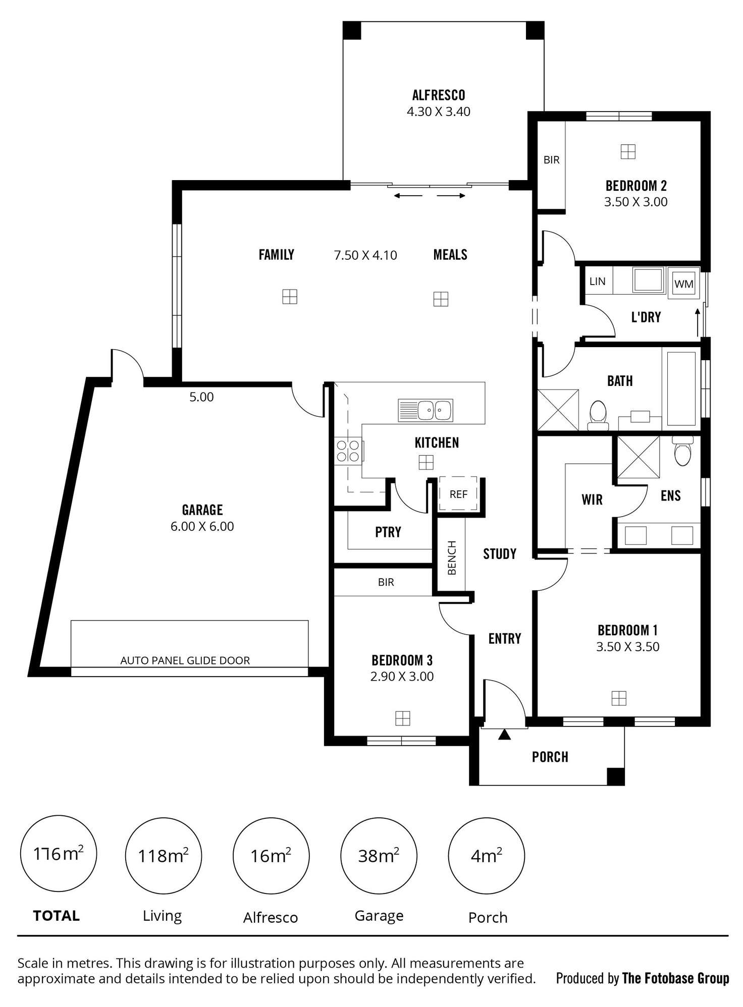 Floorplan of Homely house listing, 3 Sandra Avenue, Tea Tree Gully SA 5091