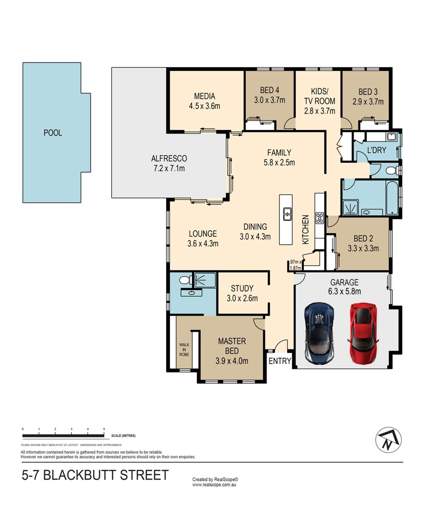 Floorplan of Homely house listing, 5-7 Blackbutt Street, Cornubia QLD 4130