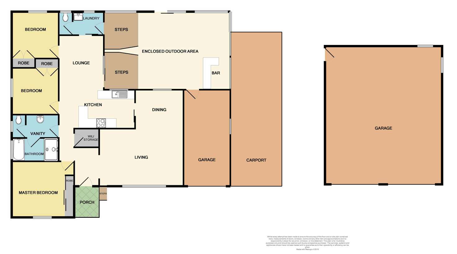 Floorplan of Homely house listing, 66 Standen Drive, Branxton NSW 2335