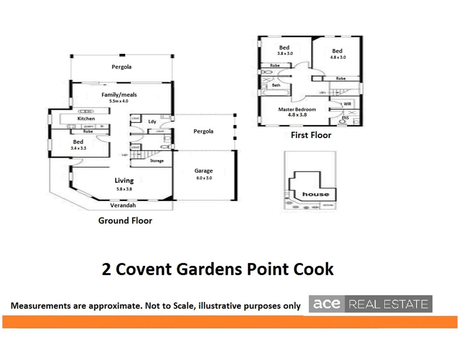 Floorplan of Homely house listing, 2 Covent Gardens, Point Cook VIC 3030