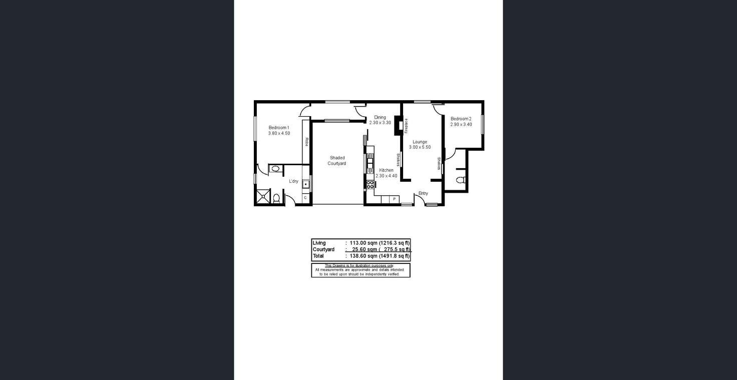 Floorplan of Homely house listing, 5 ARTHUR STREET, Auburn SA 5451