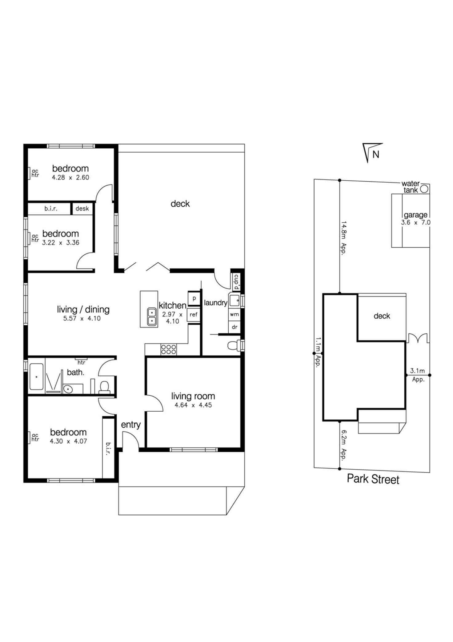 Floorplan of Homely house listing, 6 Park Street, Altona North VIC 3025