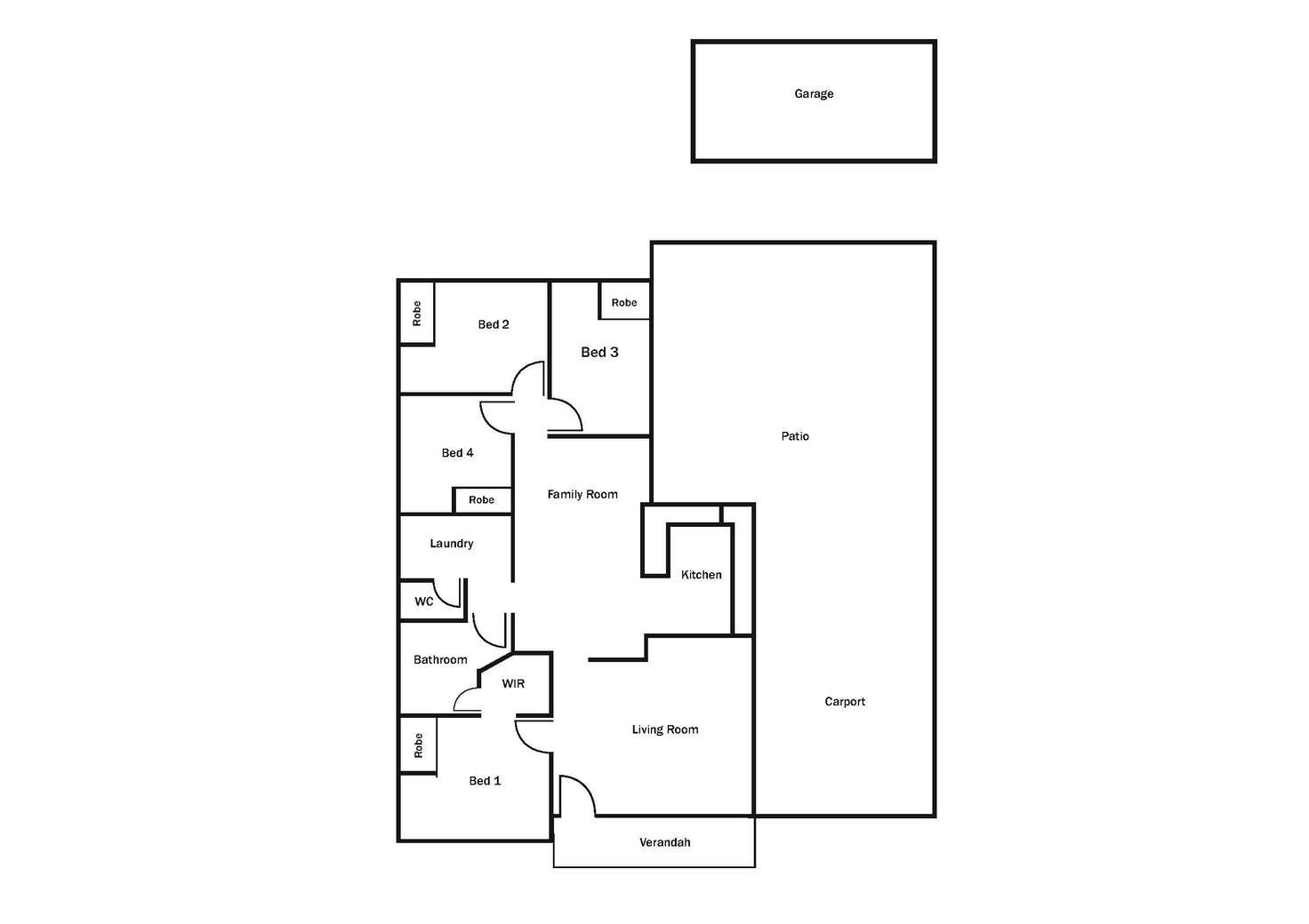 Floorplan of Homely house listing, 11 Tarndale Way, South Lake WA 6164