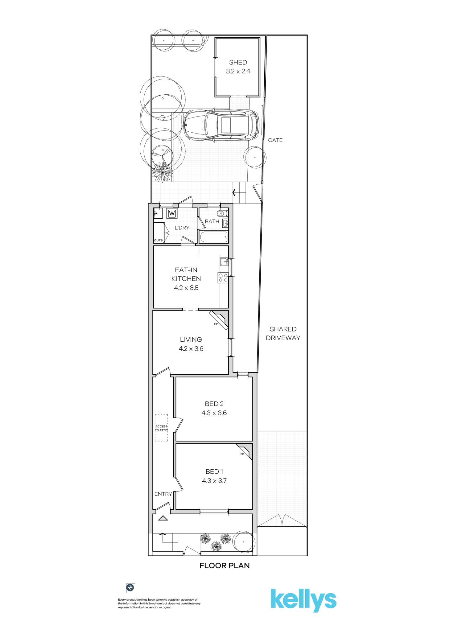 Floorplan of Homely house listing, 22 Commodore Street, Newtown NSW 2042