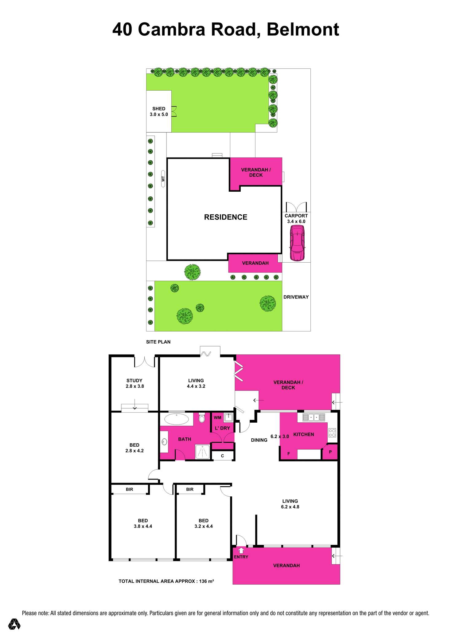 Floorplan of Homely house listing, 40 Cambra Road, Belmont VIC 3216