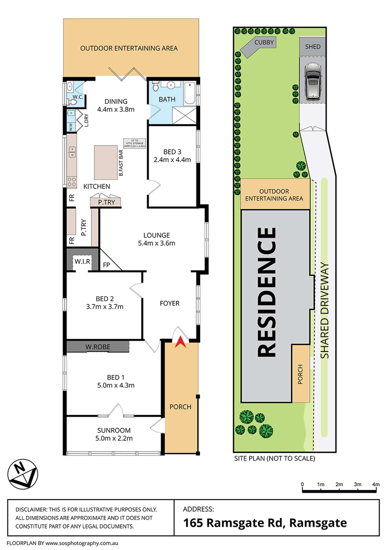 Floorplan of Homely house listing, 165 Ramsgate Road, Ramsgate NSW 2217