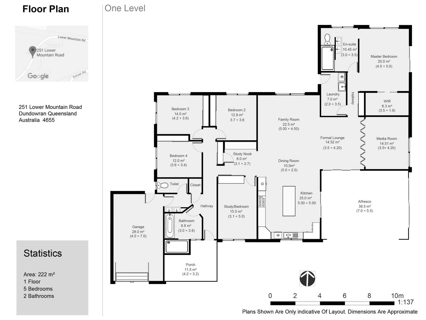 Floorplan of Homely house listing, 251 Lower Mountain Road, Dundowran QLD 4655