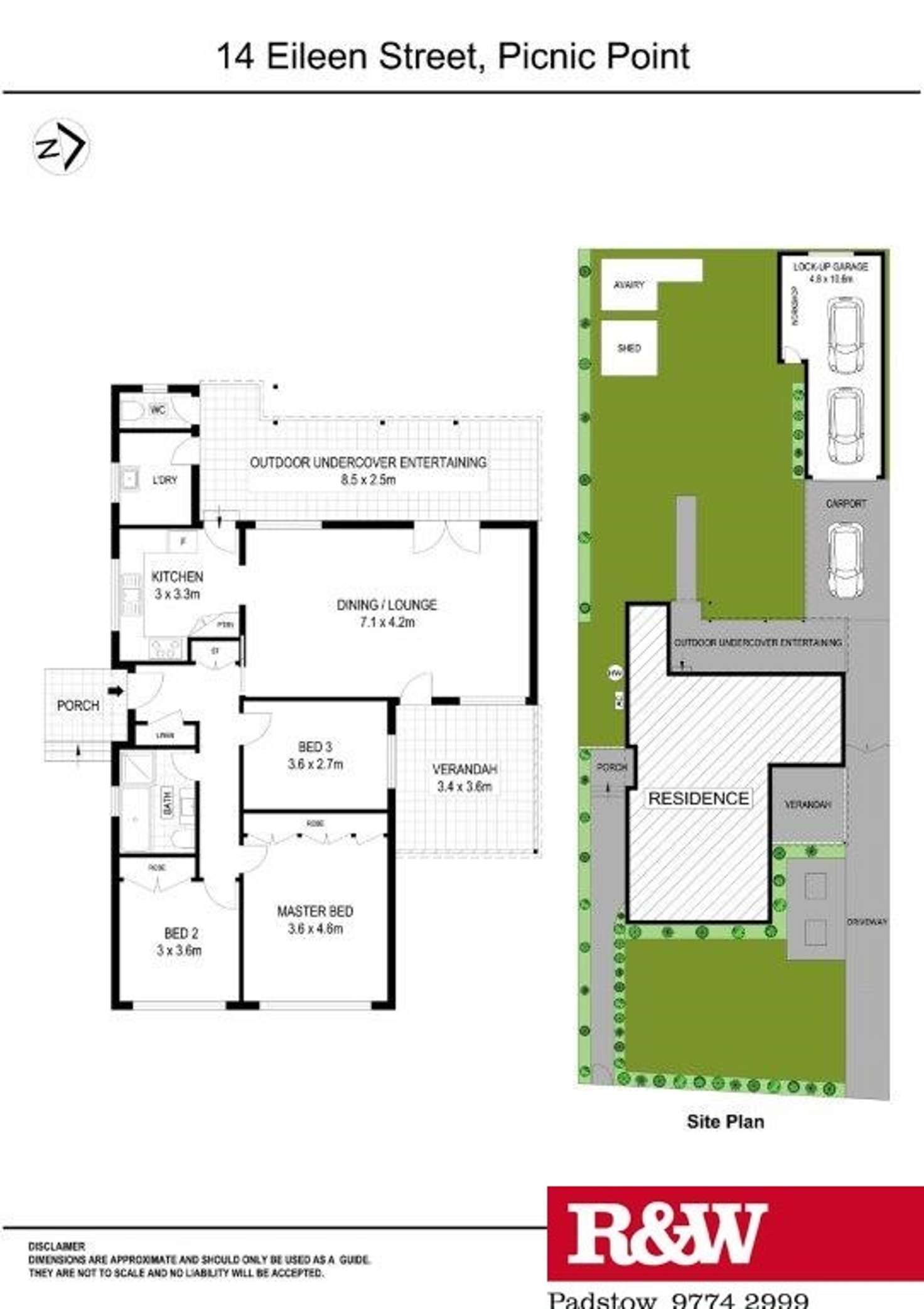 Floorplan of Homely house listing, 14 Eileen Street, Picnic Point NSW 2213