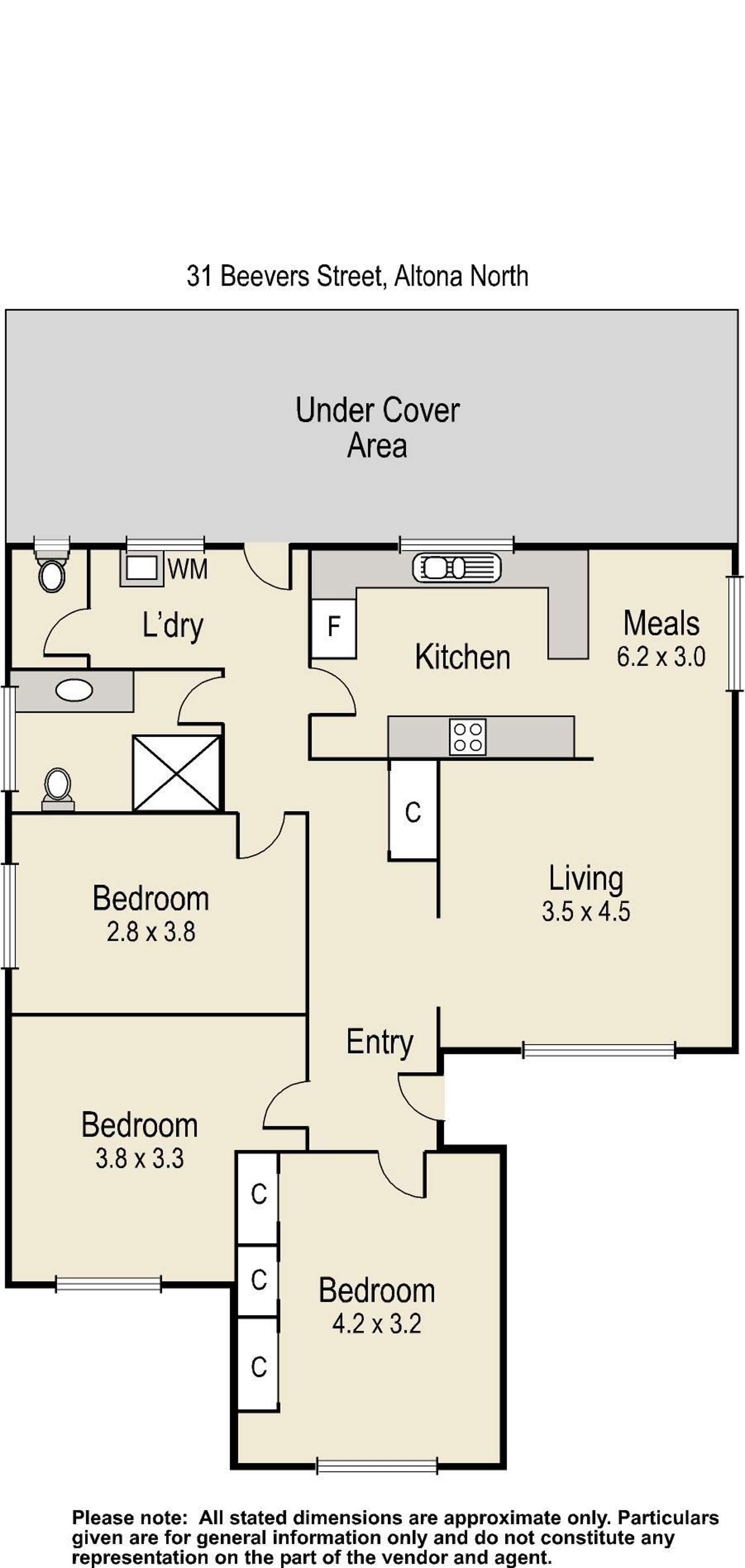 Floorplan of Homely house listing, 31 Beevers St, Altona North VIC 3025