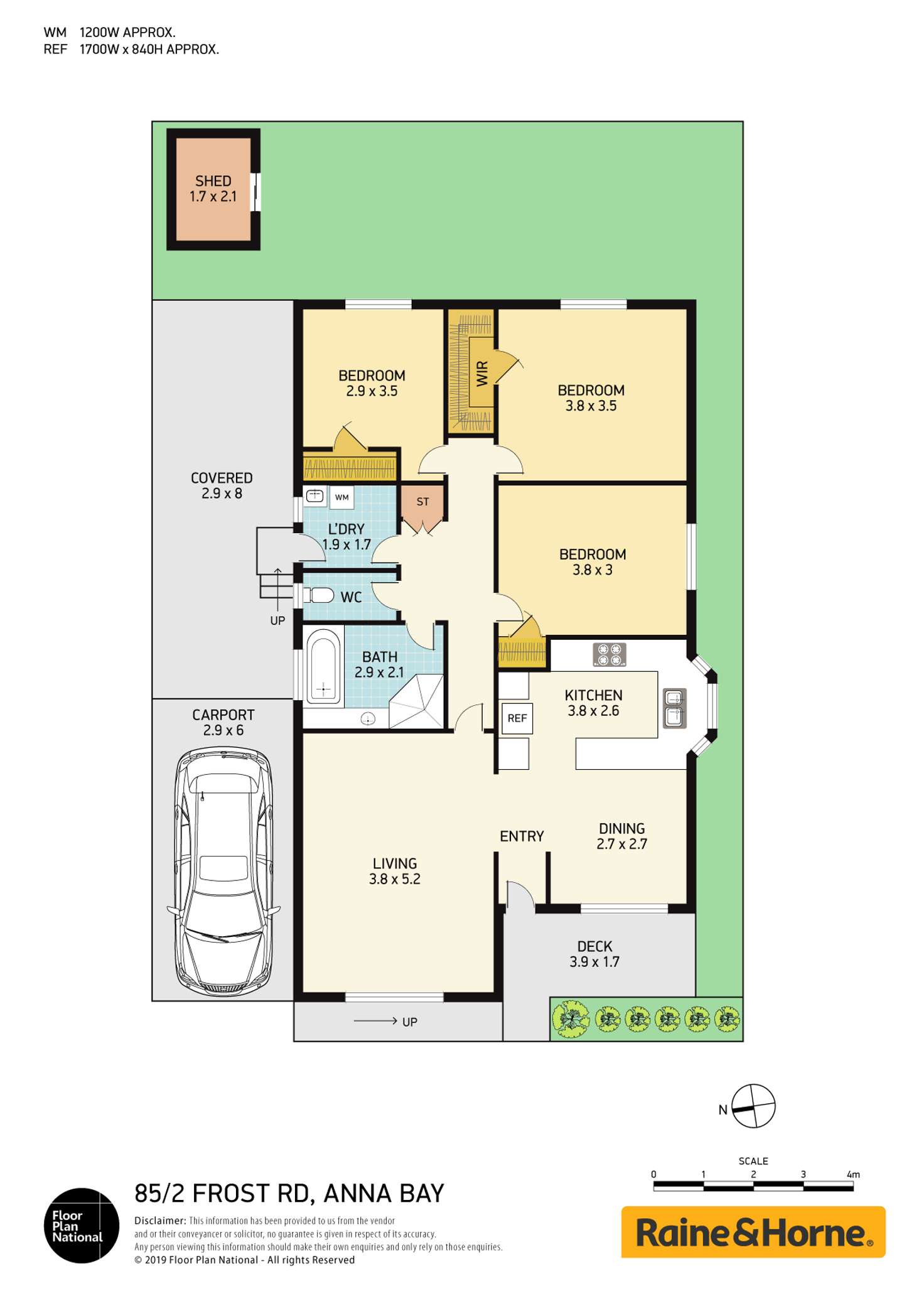 Floorplan of Homely villa listing, 85/2 Frost Road, Anna Bay NSW 2316