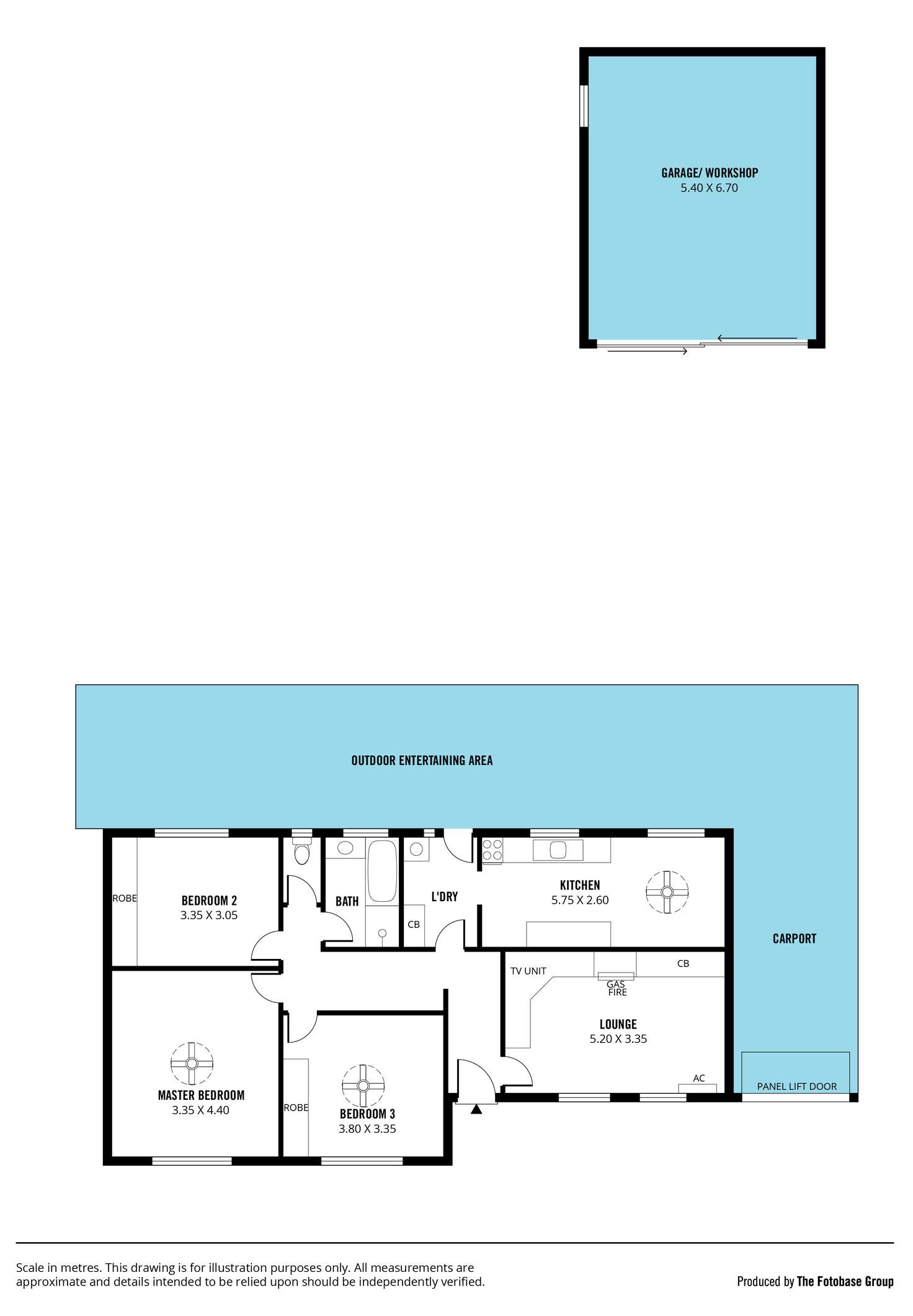 Floorplan of Homely house listing, 247 Commercial Road, Seaford SA 5169