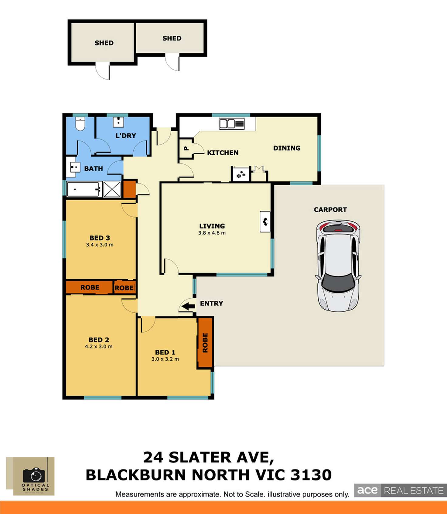 Floorplan of Homely house listing, 24 Slater Avenue, Blackburn North VIC 3130