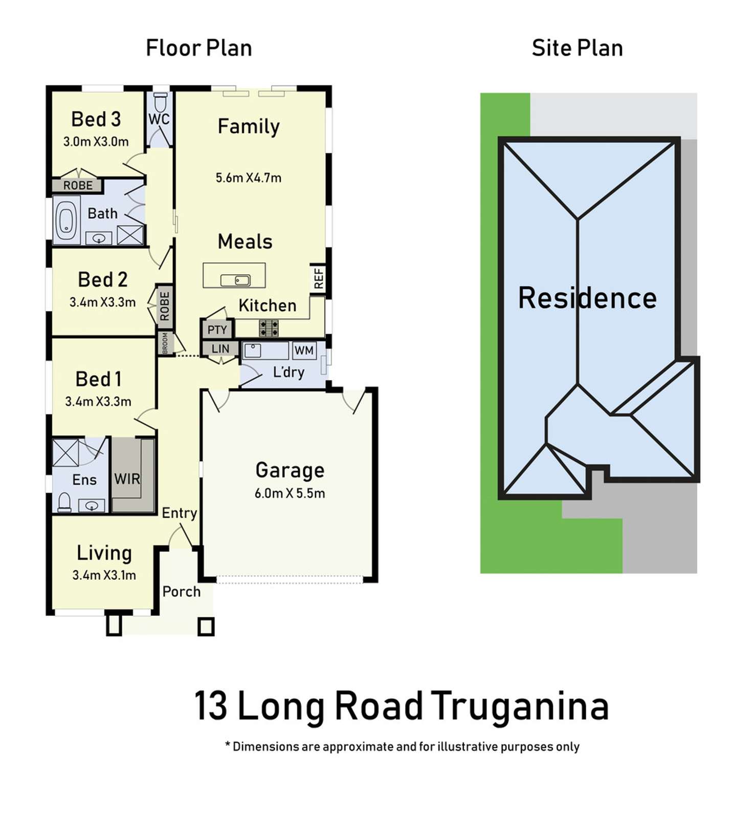 Floorplan of Homely house listing, 13 Long Road, Truganina VIC 3029