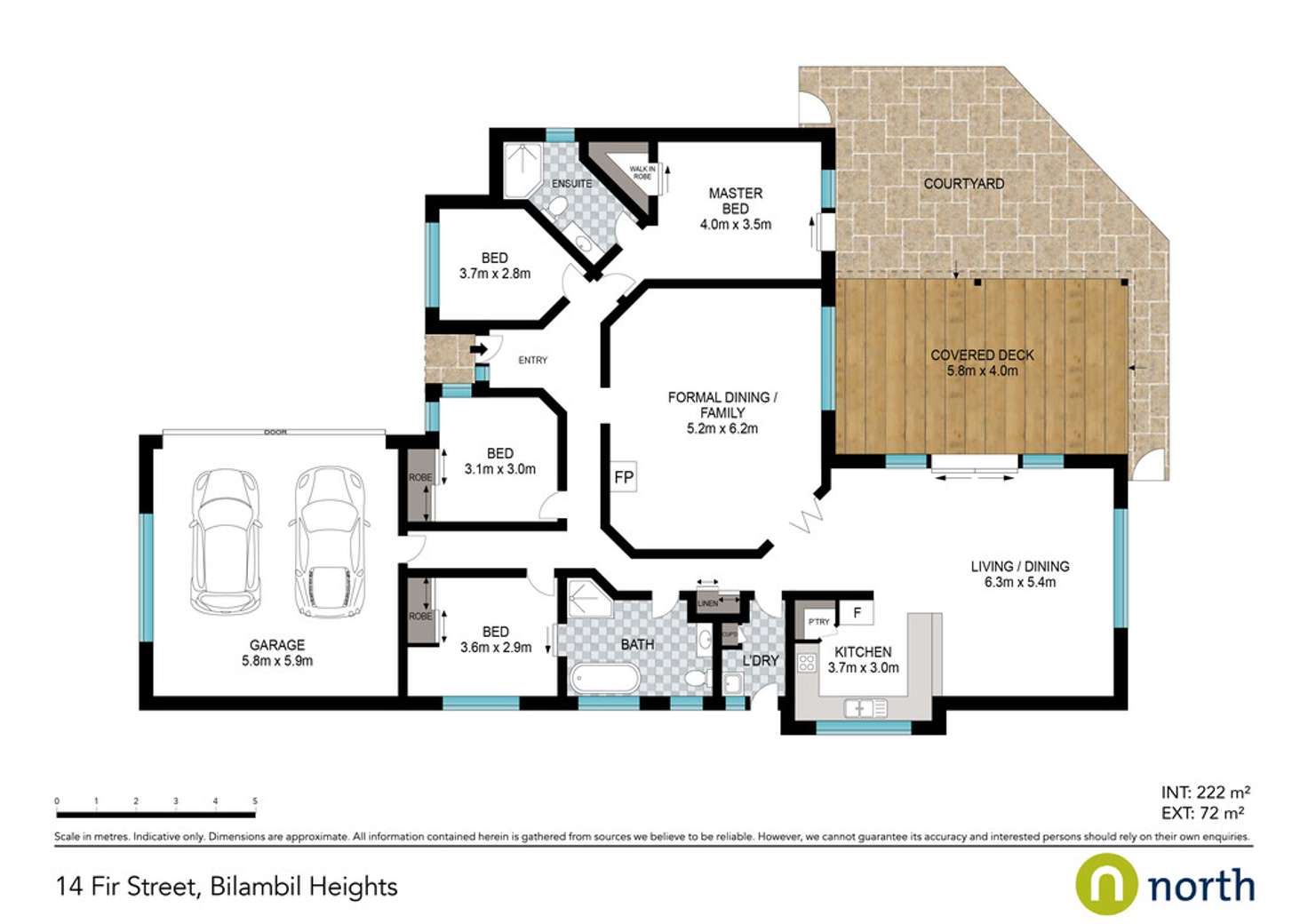 Floorplan of Homely house listing, 14 Fir Street, Bilambil Heights NSW 2486