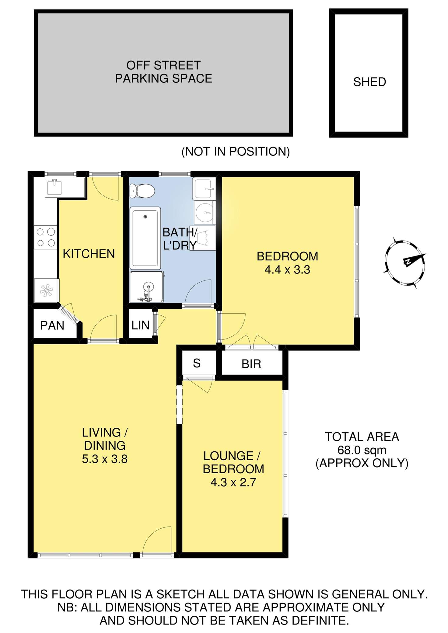 Floorplan of Homely unit listing, 1/34 Albert Crescent, Surrey Hills VIC 3127