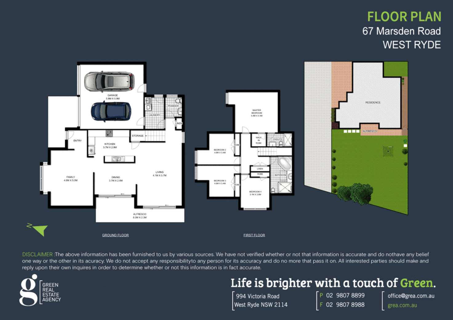 Floorplan of Homely house listing, 67 Marsden Road, West Ryde NSW 2114