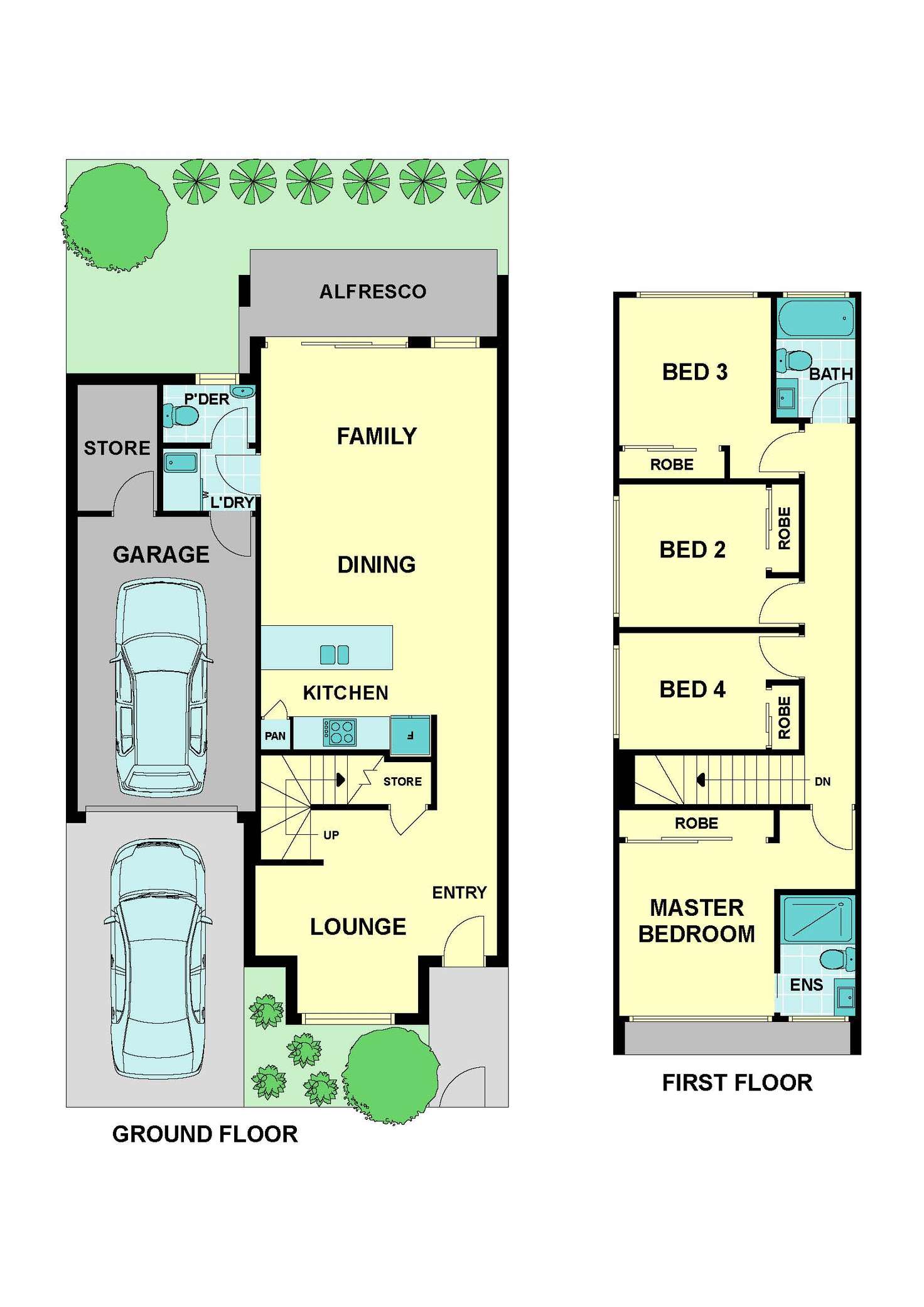 Floorplan of Homely house listing, 28 George Street, Maidstone VIC 3012