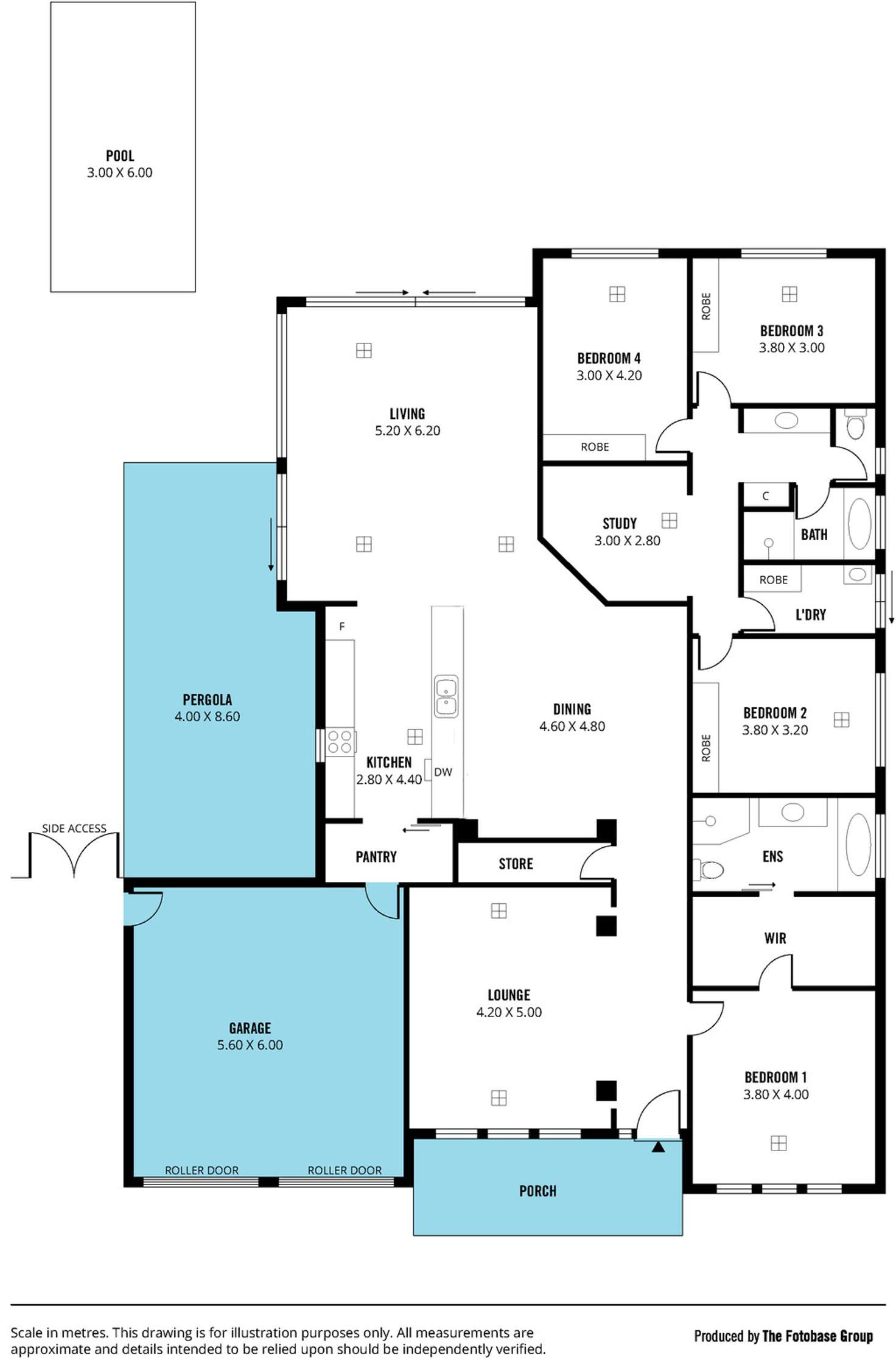 Floorplan of Homely house listing, 25 Sunday Boulevard, Aldinga Beach SA 5173