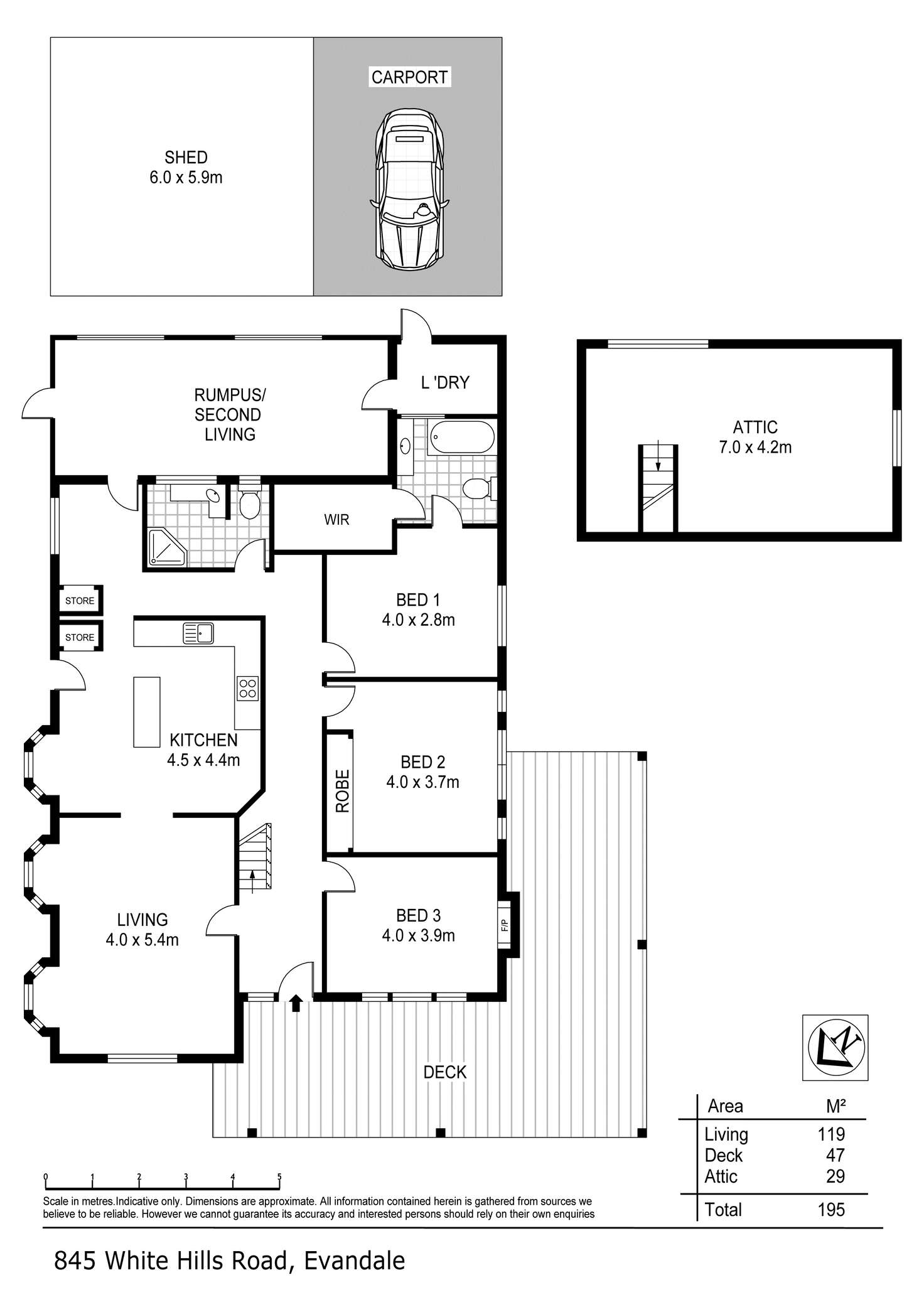 Floorplan of Homely house listing, 845 White Hills Road, Evandale TAS 7212