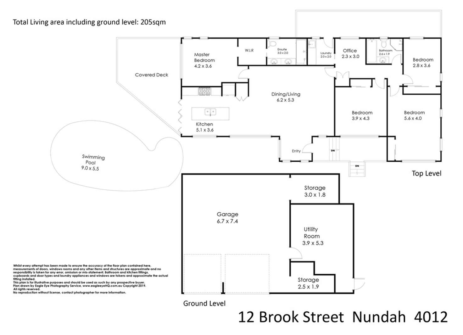 Floorplan of Homely house listing, 12 Brook Street, Nundah QLD 4012