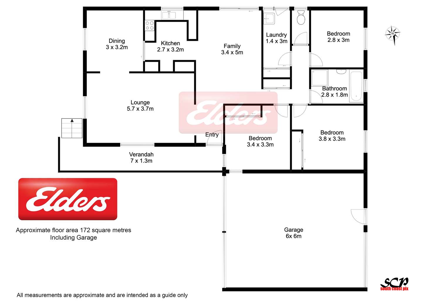 Floorplan of Homely house listing, 33 Pacific Road, Surf Beach NSW 2536