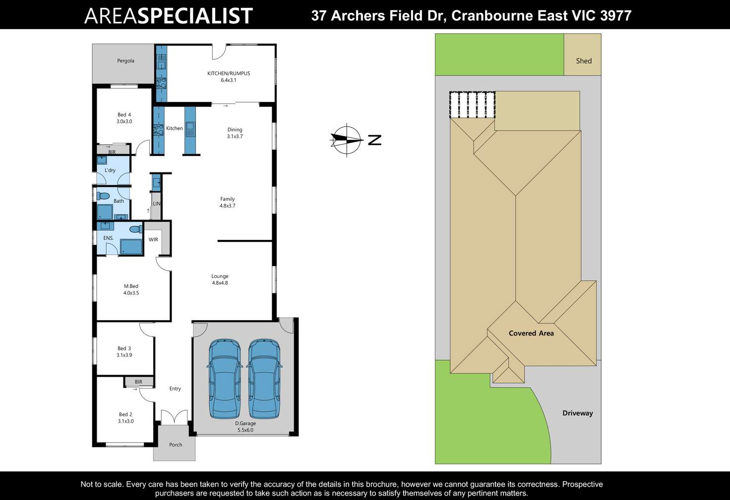 Floorplan of Homely house listing, 37 Archers Field Drive, Cranbourne East VIC 3977