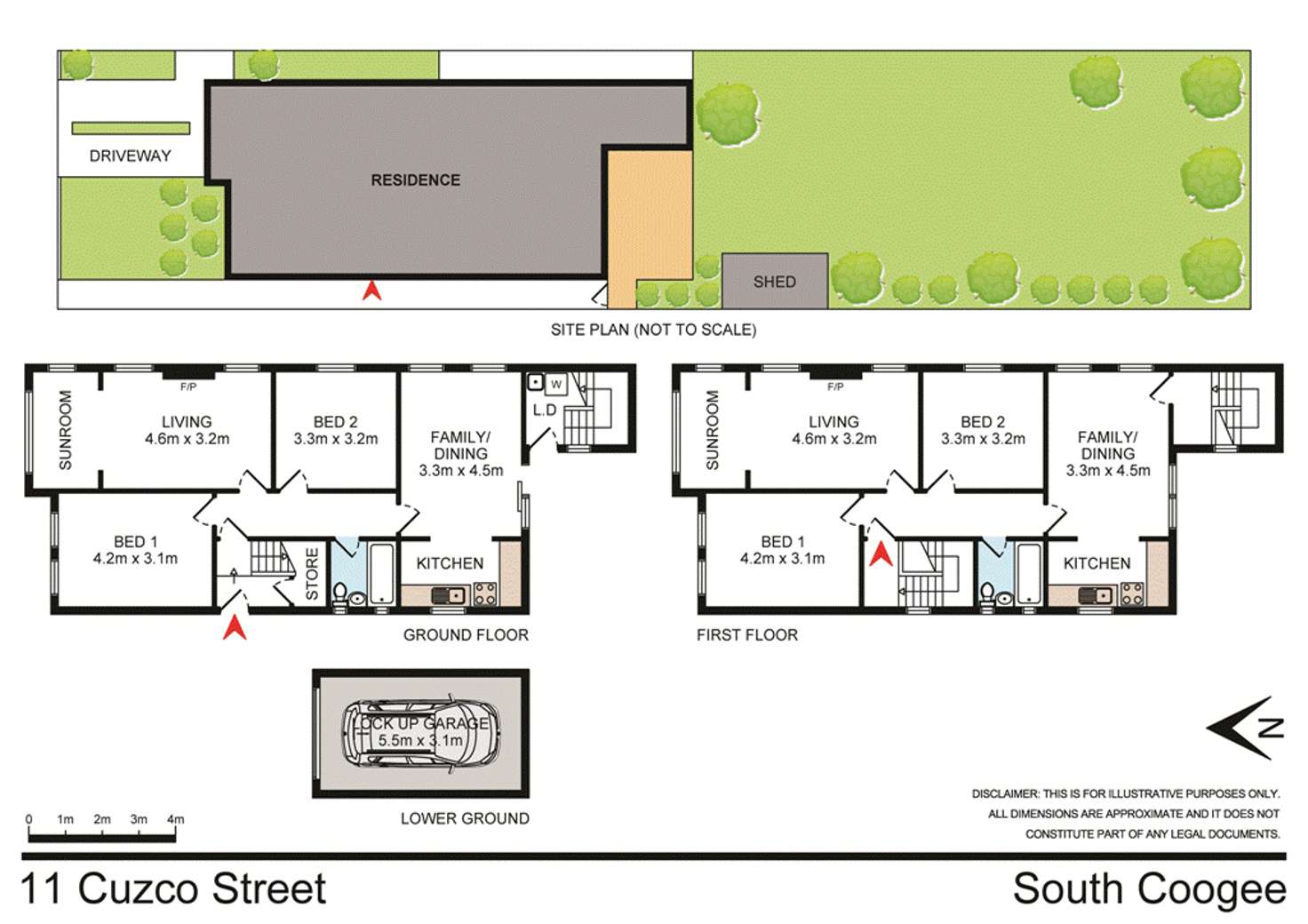 Floorplan of Homely house listing, 11 Cuzco Street, South Coogee NSW 2034