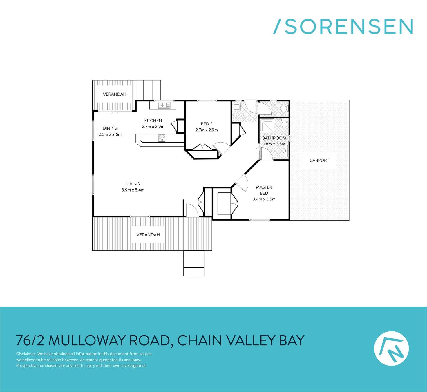 Floorplan of Homely house listing, 76/2 Mulloway Road, Chain Valley Bay NSW 2259