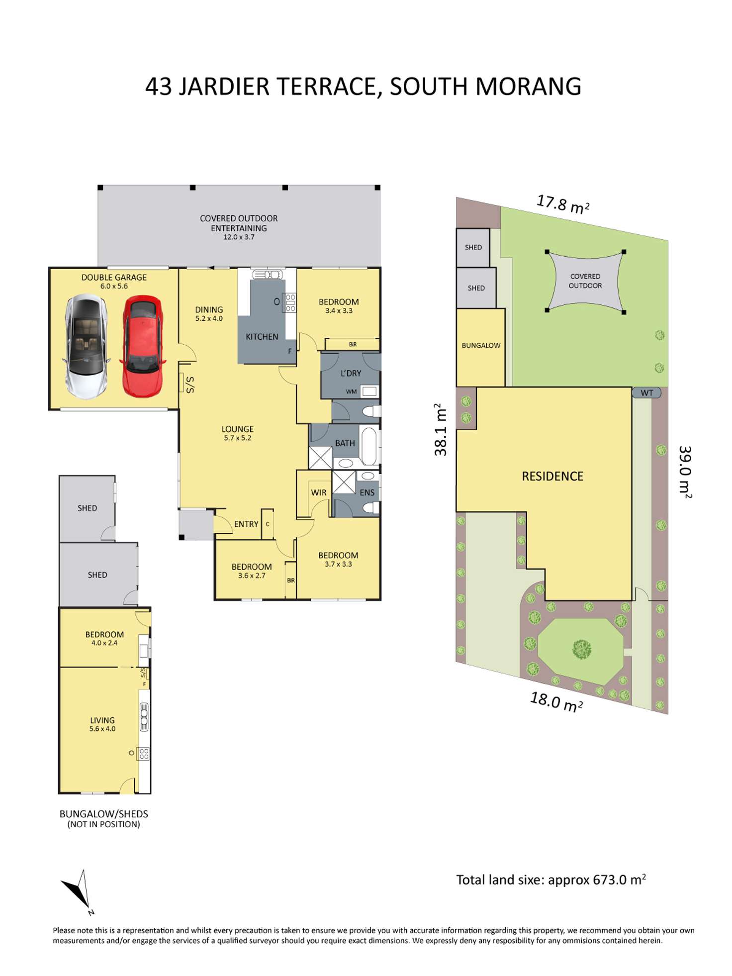 Floorplan of Homely house listing, 43 Jardier Terrace, South Morang VIC 3752