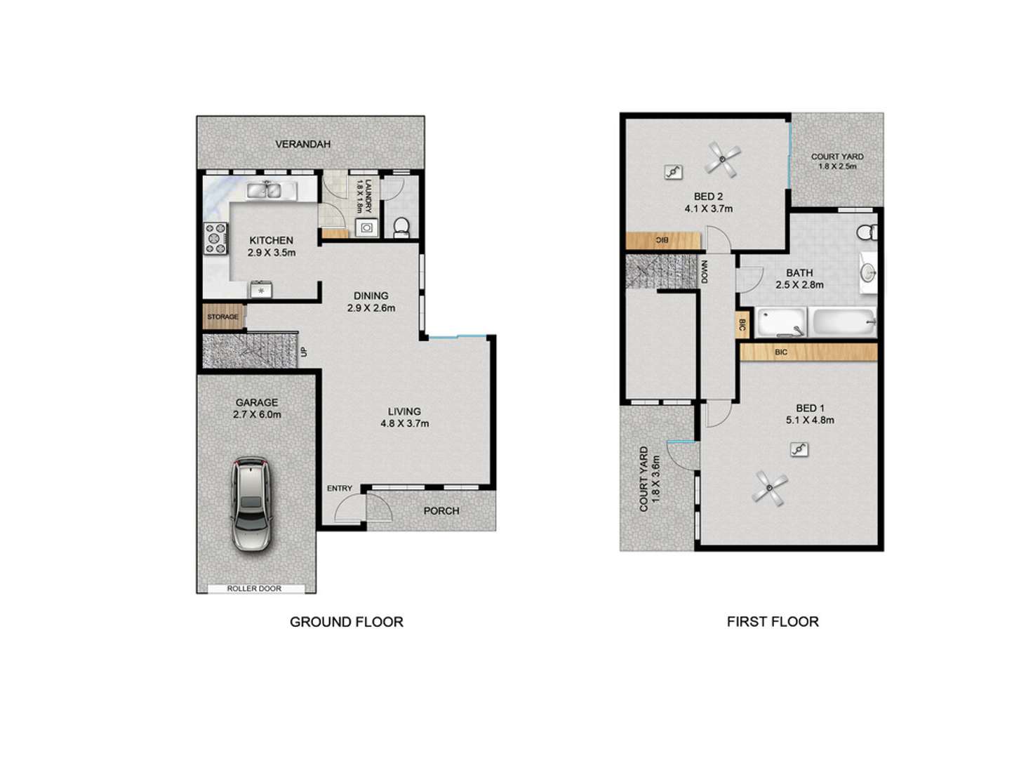 Floorplan of Homely unit listing, 4 - 326 Fullarton Road, Fullarton SA 5063