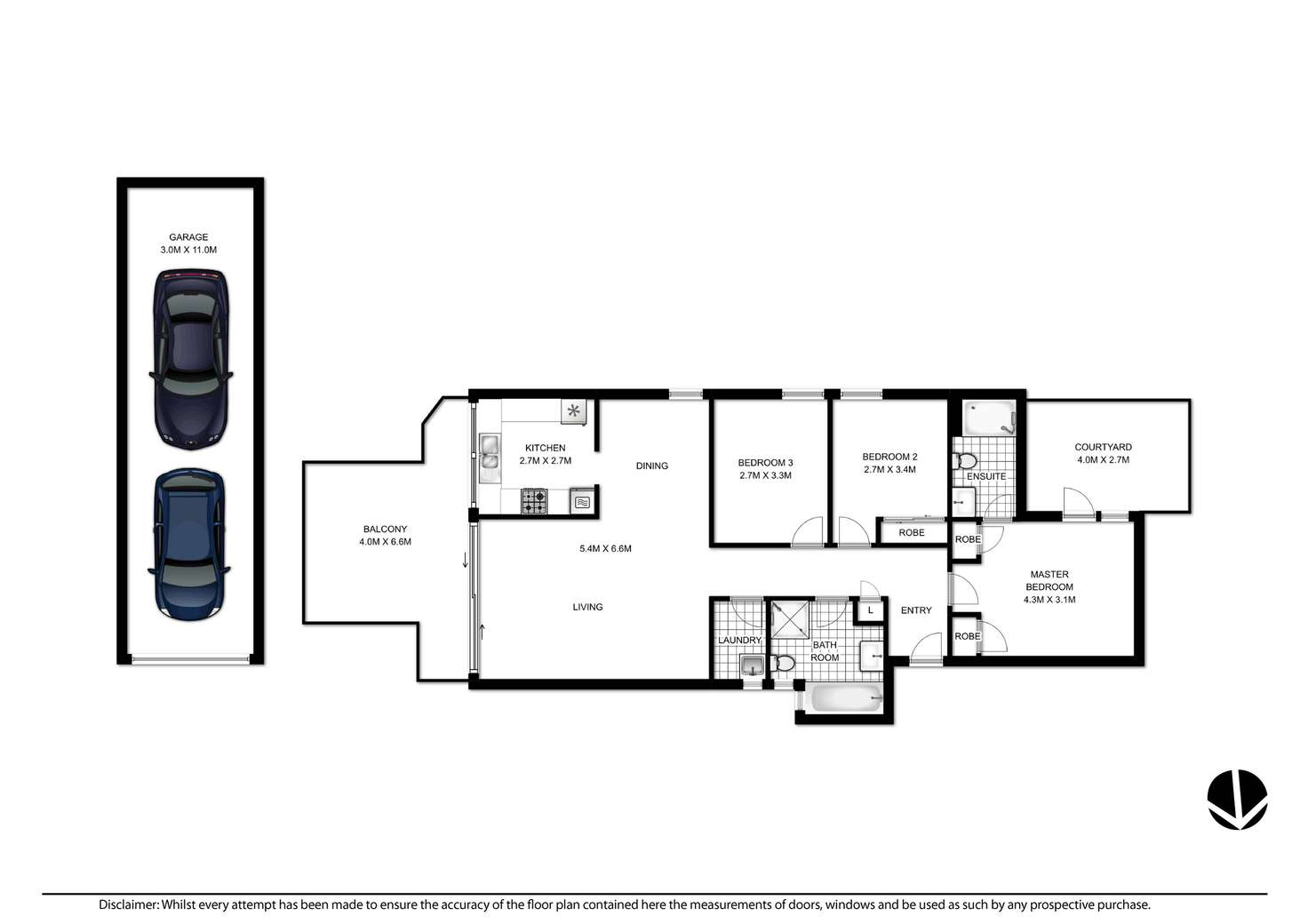 Floorplan of Homely apartment listing, 54/2 Artarmon Road, Willoughby NSW 2068