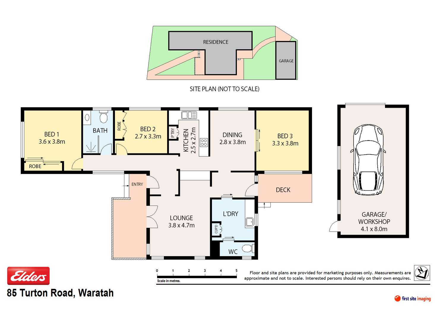 Floorplan of Homely house listing, 85 Turton Rd, Waratah NSW 2298