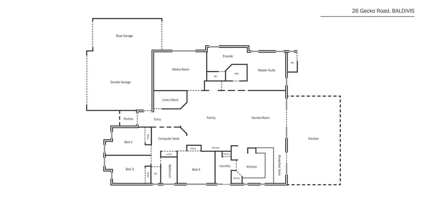 Floorplan of Homely house listing, 26 Gecko Road, Baldivis WA 6171