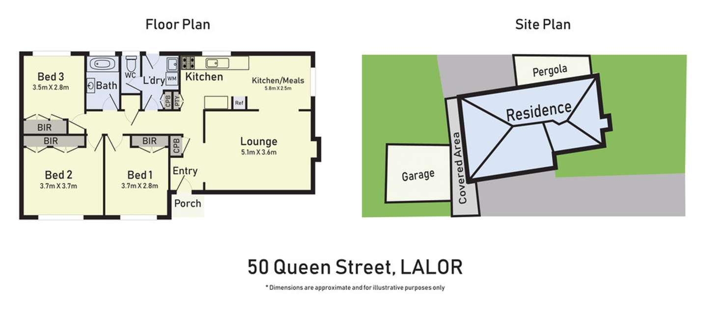 Floorplan of Homely house listing, 50 Queen Street, Lalor VIC 3075