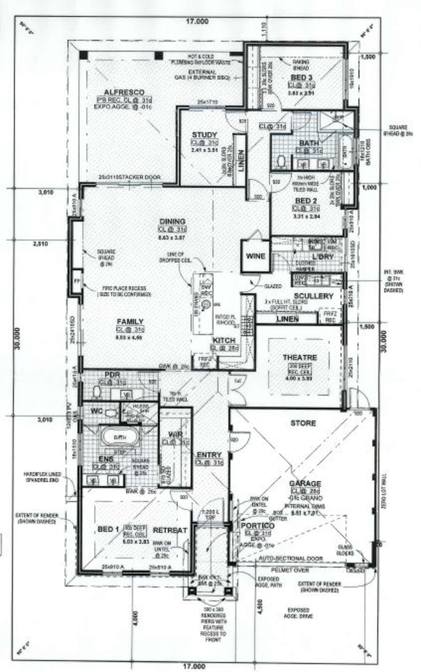 Floorplan of Homely house listing, 14 Hancock Avenue, Aveley WA 6069