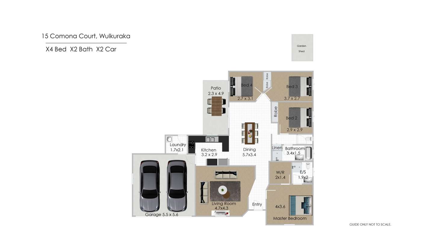 Floorplan of Homely house listing, 15 Comona Court, Wulkuraka QLD 4305