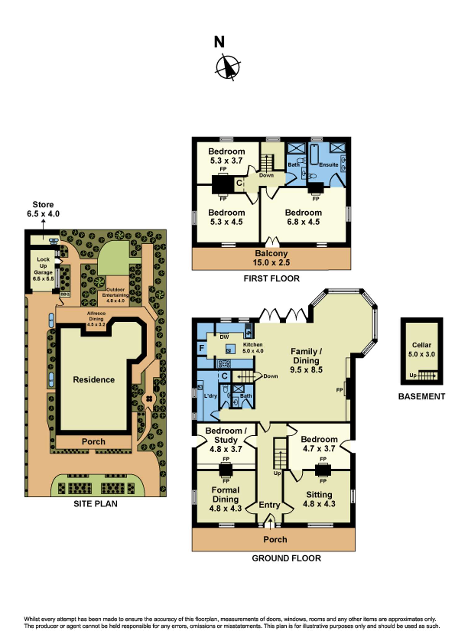 Floorplan of Homely house listing, 54 Osborne Street, Williamstown VIC 3016