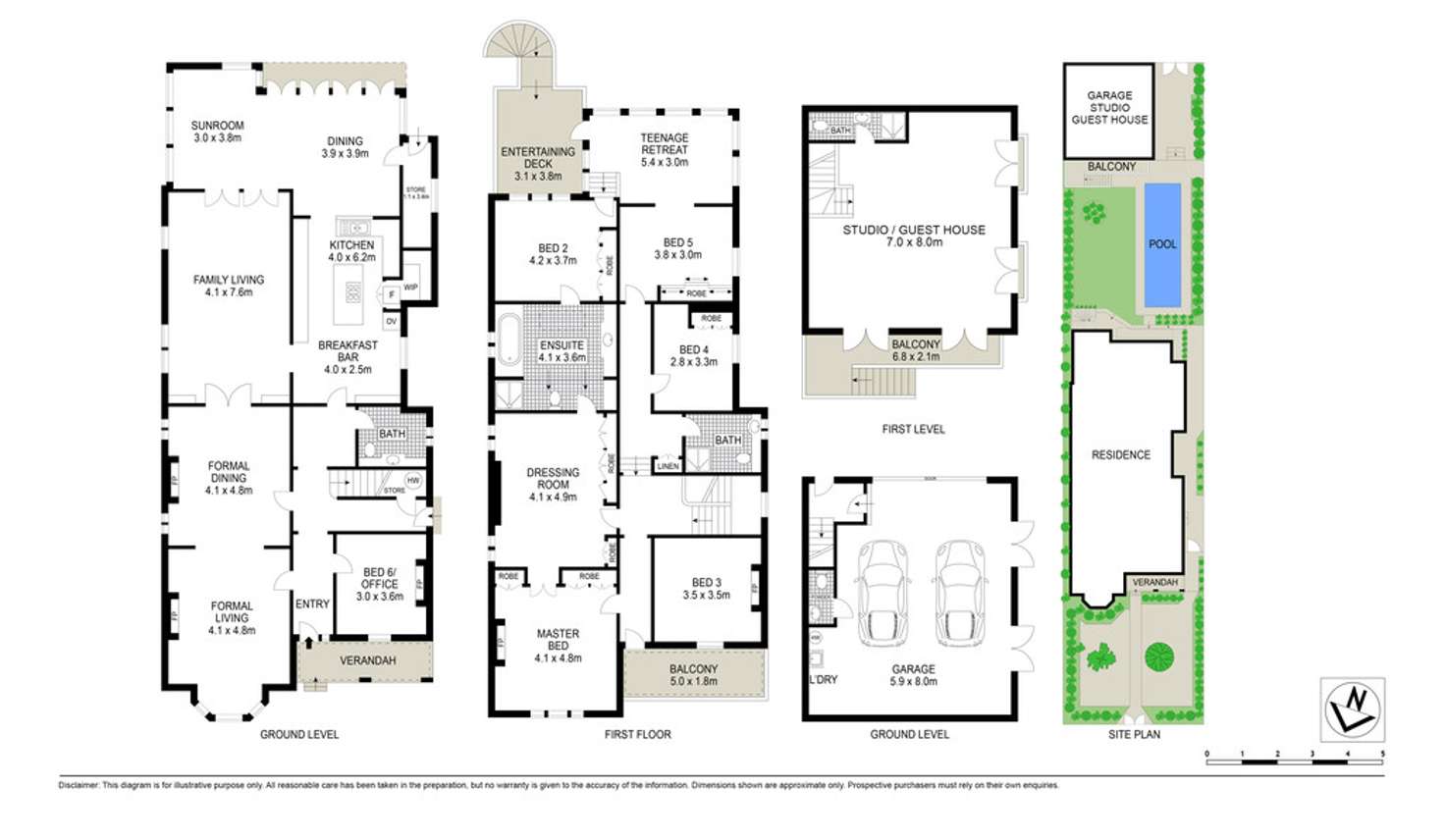 Floorplan of Homely house listing, 69 Darley Road, Randwick NSW 2031